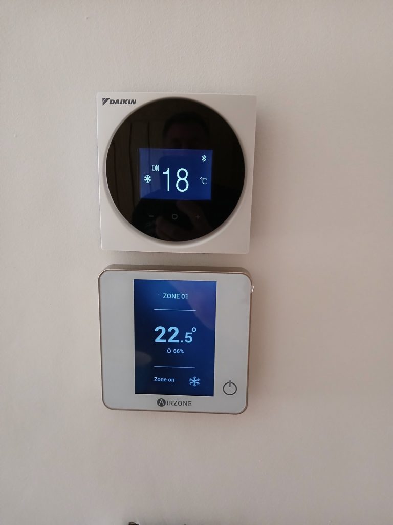 Air Conditioning Control Panel